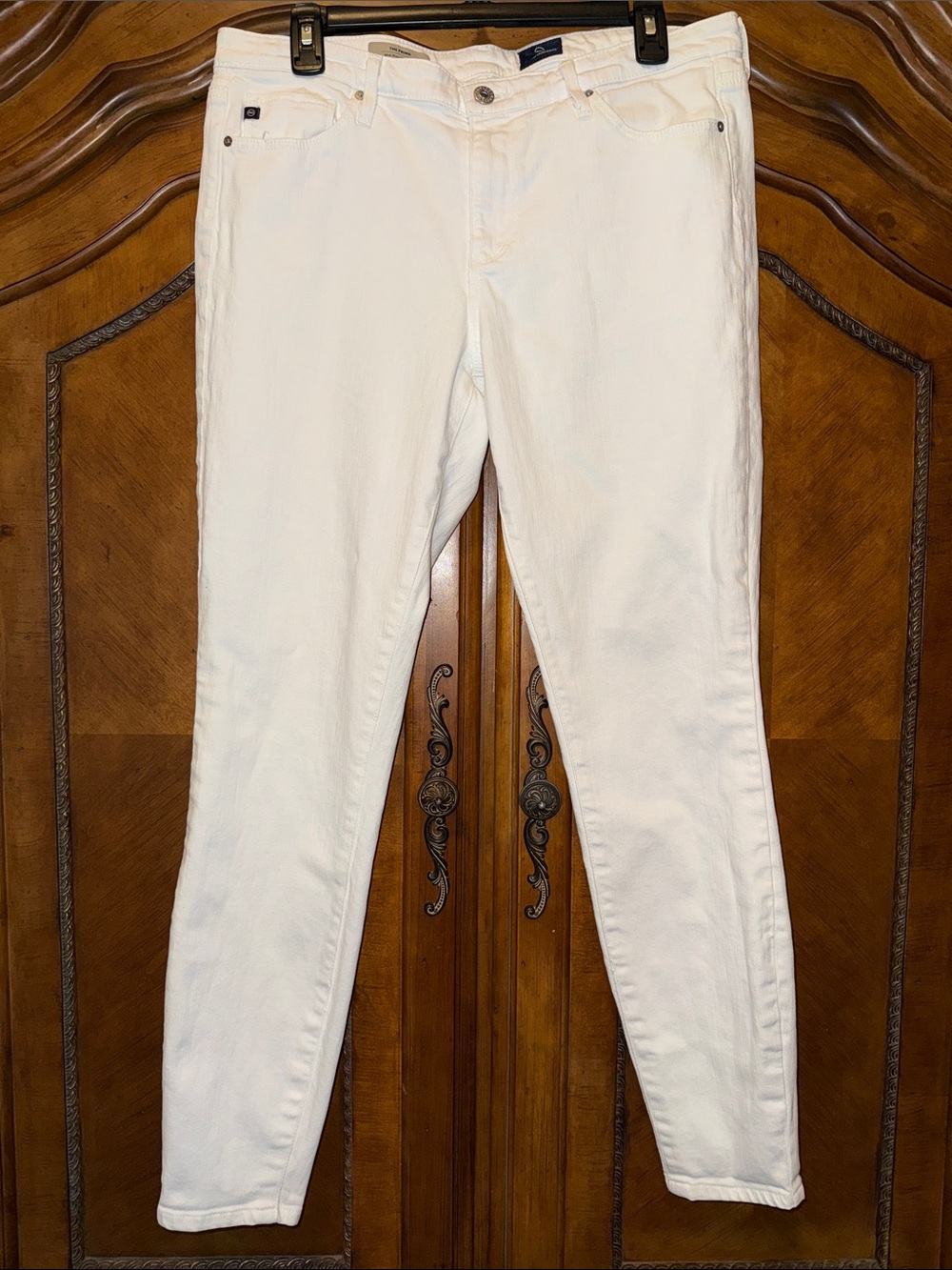 AG Adriano Goldschmied White Skinny Jeans